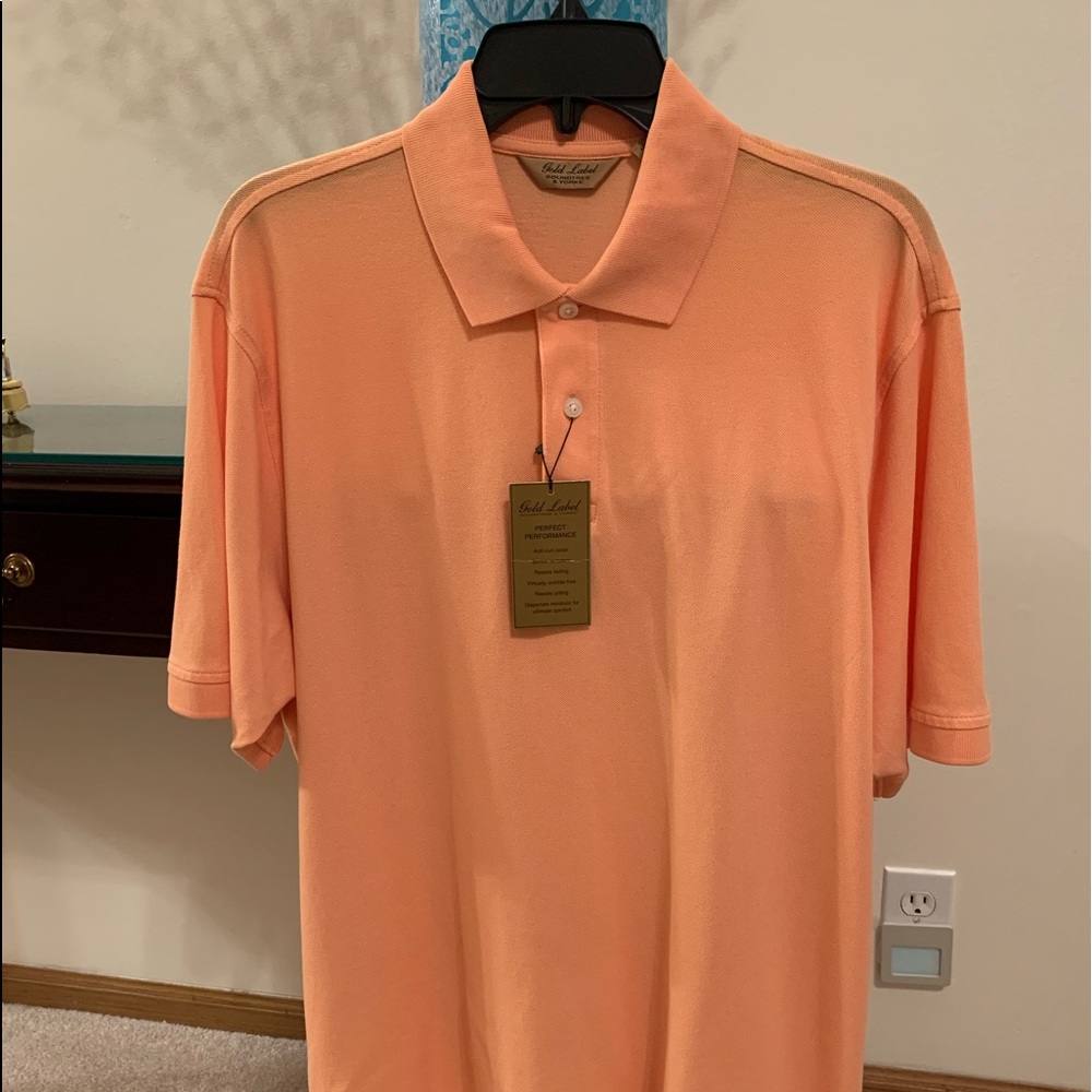 Roundtree & York’s Gold Label polo shirt